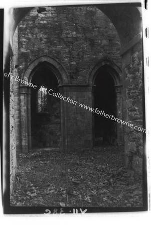 EAST TRANSEPTS WITH CHAPELS FROM SOUTH AISLE